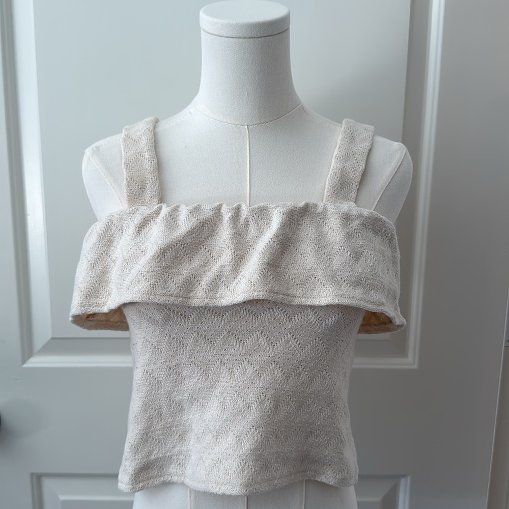 Madewell Top Size XXS - White/Cream - Never Worn - Great Condition